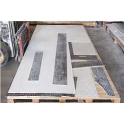 PALLET OF ENGINEERED GRANITE OVERLAY OFFCUTS