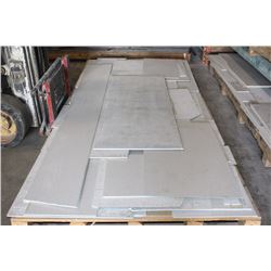 PALLET OF ENGINEERED GRANITE OVERLAY OFFCUTS