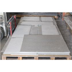 PALLET OF ENGINEERED GRANITE OVERLAY OFFCUTS