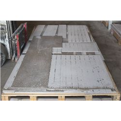 PALLET OF ENGINEERED GRANITE OVERLAY OFFCUTS