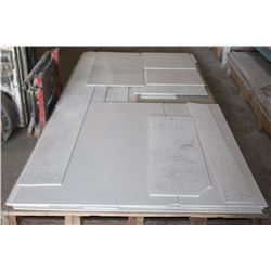 PALLET OF ENGINEERED GRANITE OVERLAY OFFCUTS