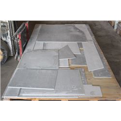 PALLET OF ENGINEERED GRANITE OVERLAY OFFCUTS