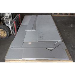 PALLET OF ENGINEERED GRANITE OVERLAY OFFCUTS