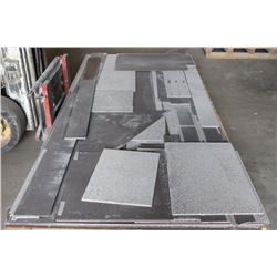 PALLET OF ENGINEERED GRANITE OVERLAY OFFCUTS
