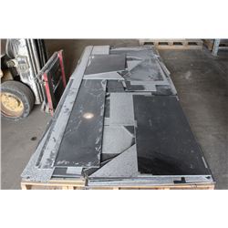 PALLET OF ENGINEERED GRANITE OVERLAY OFFCUTS