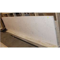 LARGE QUARTZ SLAB 126" X 28" X 1.5"