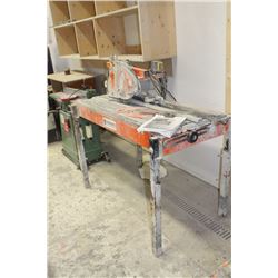 ACHILLI 14" TILE SAW ON STAND