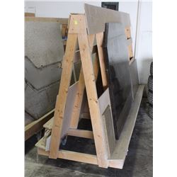 WOOD SHEET/PANEL CART