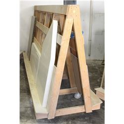 WOOD SHEET/PANEL CART