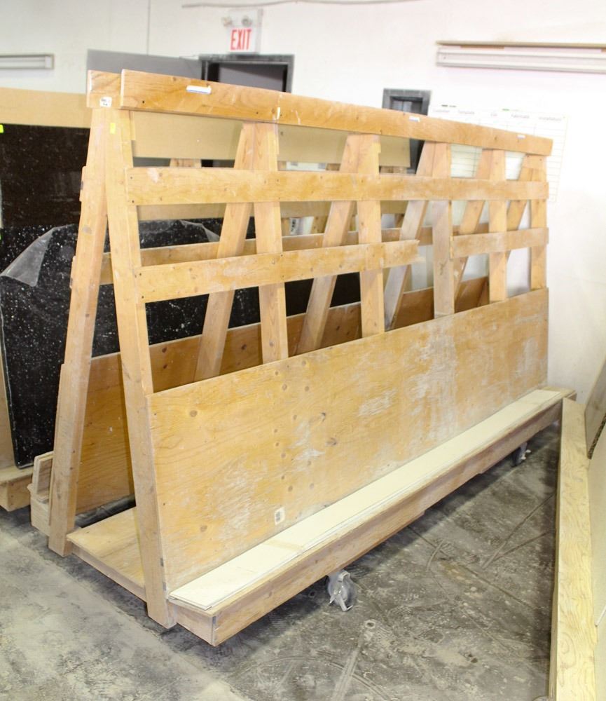 WOOD SHEET/PANEL CART