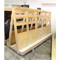 WOOD SHEET/PANEL CART