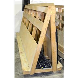 WOOD SHEET/PANEL CART