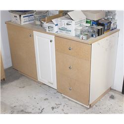 3-DRAWER 2-DOOR SHOP CABINET