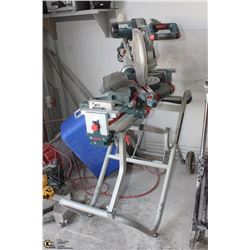 BOSCH 5412 MITRE SAW ON COLLAPSIBLE STAND