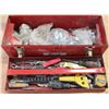 Image 1 : METAL TOOLBOX WITH CONTENTS