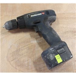 MASTERCRAFT 7V CORDLESS DRILL - NO CHARGER