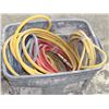 Image 1 : TOTE OF ASSORTED AIR HOSES