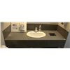 Image 1 : WALL MOUNT BATHROOM VANITY W/ SINK & FAUCET