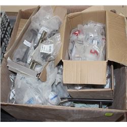 LOT OF CABINET DOOR HANDLES & MORE