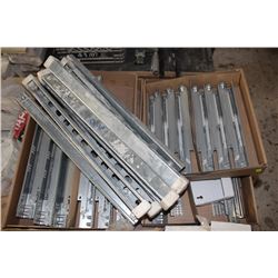 4 BOXES OF HEAVY-DUTY DRAWER SLIDES