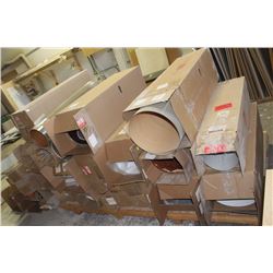 LARGE PALLET OF ASSORTED LAMINATE ROLLS