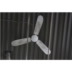 TWO 48" CEILING FANS