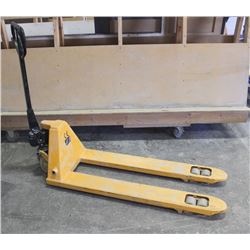 4400 LBS, 21" ORANGE PALLET JACK
