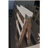 Image 1 : WOOD A-FRAME PANEL/BOARD RACKS