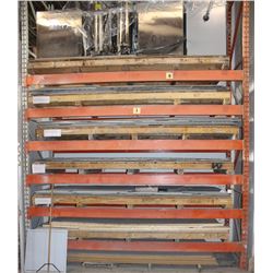 SINGLE 12FT SECTION OF PALLET RACKING