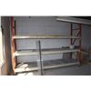 Image 1 : SINGLE 12FT SECTION OF PALLET RACKING