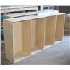 Image 1 : LOT OF 2 LARGE SHELVES