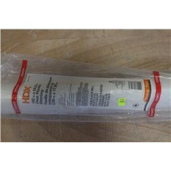 HDX CLEAR PLASTIC SHEETING 102" X UNKOWN LENGTH