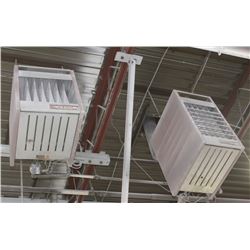 LOT OF 2 REZNOR COMMERCIAL FURNACES