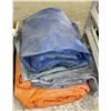 Image 1 : LARGE LOT OF ASSORTED HEAVY DUTY TARPS