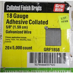 GRIP-RITE 18 GA. 5/8" FINISH NAILS