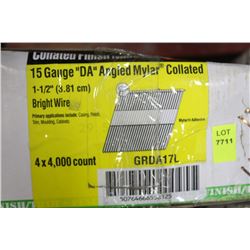 GRIP-RITE 15 GA. "DA" 1-1/2"  FINISH NAILS