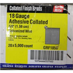 GRIP-RITE 18 GA. 5/8" FINISH NAILS
