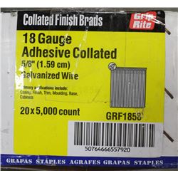 GRIP-RITE 18 GA. 5/8" FINISH NAILS