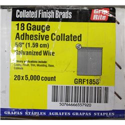 GRIP-RITE 18 GA. 5/8" FINISH NAILS