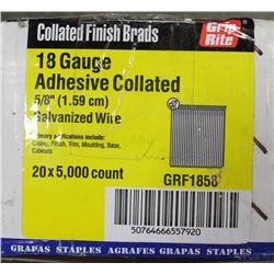 GRIP-RITE 18 GA. 5/8" FINISH NAILS