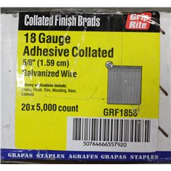 GRIP-RITE 18 GA. 5/8" FINISH NAILS