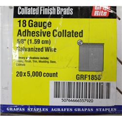 GRIP-RITE 18 GA. 5/8" FINISH NAILS