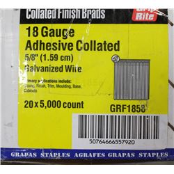 GRIP-RITE 18 GA. 5/8" FINISH NAILS
