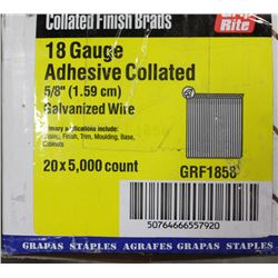 GRIP-RITE 18 GA. 5/8" FINISH NAILS