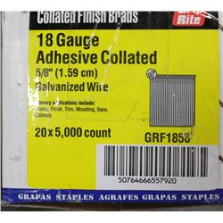 GRIP-RITE 18 GA. 5/8" FINISH NAILS