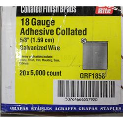 GRIP-RITE 18 GA. 5/8" FINISH NAILS