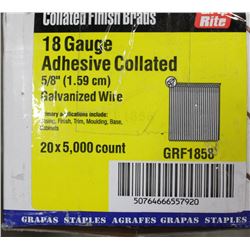 GRIP-RITE 18 GA. 5/8" FINISH NAILS