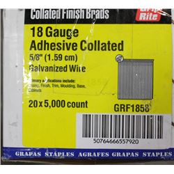 GRIP-RITE 18 GA. 5/8" FINISH NAILS