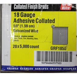 GRIP-RITE 18 GA. 5/8" FINISH NAILS