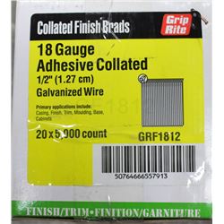 GRIP-RITE 18 GA. 1/2" FINISH NAILS